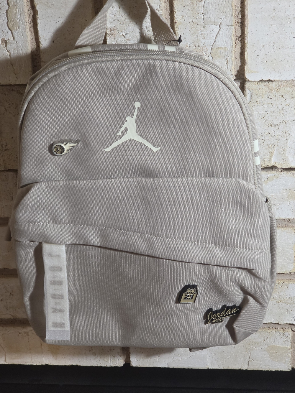 Brand New Jordan Air Jumpman Beige Mini Backpack